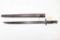 Thailand (Siam) British Pattern Bayonet w/scabbard  1907