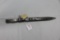 German Model 1916 Ersatz Bayonet #6301 w/ Metal Scabbard