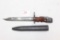 British Enfield No 7 & MK I/L bayonet with scabbard