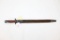 Australian Pattern 1907 SMLE Bayonet w/ Leather & Metal Scabbard