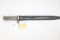German Model 1916 Ersatz Bayonet #9060 w/ Metal Scabbard
