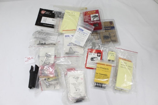 1911 Parts- Sights, Triggers, Ejectors, Scope Mount Etc.. W/Ammo Can
