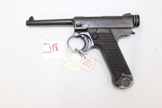 Nambu Model 14 8mm Ejector Is Missing Sn# 28504