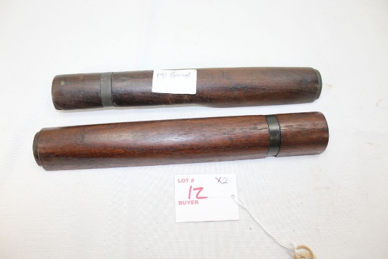 M1 Garand Wood Barrel Top Cover 2x qty
