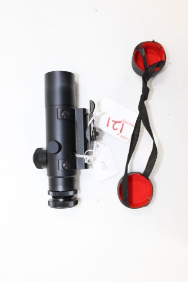 Colt manufactured 3x20 AR 15 carry handle scope with built in mount, excellent condition, w/duplex c