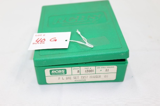 RCBS Reloading Equipment 7x57 Mauser Die Set