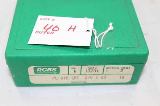 RCBS Reloading Equipment 6/5 x 55mm Die Set