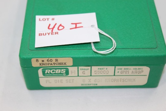 RCBS Reloading Equipment 8x60R Kropatschek Die Set