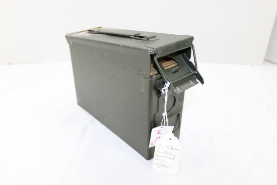 Ammo Can of 2 Stoves & 8 Boxes of Compressed Fuel for Cooking