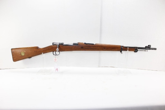Swedish M96/38 6.5x55 mm caliber bolt action rifle made by Husqvarna Vapenfabriks, dtd 1942, sn#6422