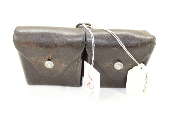 Switzerland Leather Waist Ammo Pouch