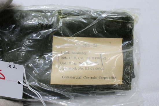 Bolt Assembly for 30 Caliber M1903A3 2x qty