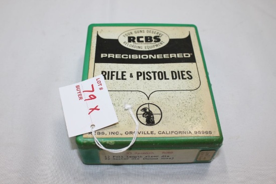 RCBS Reloading Equipment 43 Spanish Sizer and Seat Die Set