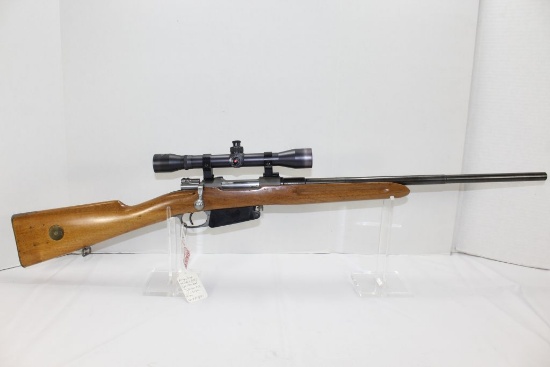 Argentine M91 Sporterized 7.65mm Rifle 25x32 Scope #A3191