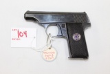 Walther Model 8, 6.35mm Sn# 398323