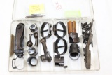 Carcano Part- Bolt Pieces, Butt Plate, Barrel Bands, Rear Sight Etc.