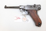 Luger American Eagle 1900, 7.62mm Sn# 9173 - No Number on Magazine