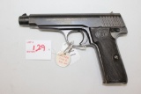 Walther Model 6, 9mm Sn# 788  serial numbers match on magazine