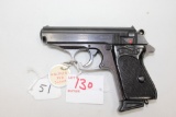 Walther Model PPK 7.65mm WWII Bring Back, Nazi marked, holster, lanyard, matching #'s, aftermarket m