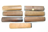 Bag of M1 Garand Wooden Bottom Barrel Grips 7x qty