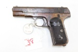 Colt Automatic 32 ACP Surface Rust w/ Good Grips, mfg 1903-1946, orginal, 3.75