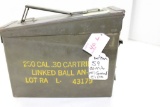 59-count M1 Garand Clips w/ Metal Ammo Can