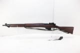 British Enfield MK1 No 4, .303 British caliber rifle with blade bayonet and canvas sling, 2