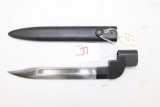British No 9 MK I Bayonet with scabbard (1949)