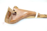 Luger P-08 Artillery Wooden Stock w/ Leather Holster