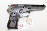 Czech Model 52 7.62 Cross-Section Pistol, Display Only Sn# 6920