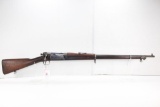 US M1896 Krag 30/40 caliber Springfield Armory bolt action rifle, s/n #109983 (bolt is stuck)