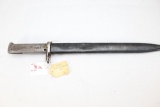 German Model 1916 Ersatz Bayonet #9060 w/ Metal Scabbard