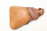Japanese Model 14, 1925 Late Type Nambu Pistol Molded Rubberized Fabric