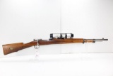 Sweedish M96/38 6.5x55 mm caliber bolt action rifle made by Husqvarna Vapenfabriks 1942 b-square sco