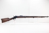 US Remington Rolling block .43 spanish Caliber reciever serial H27374, Guard H6858