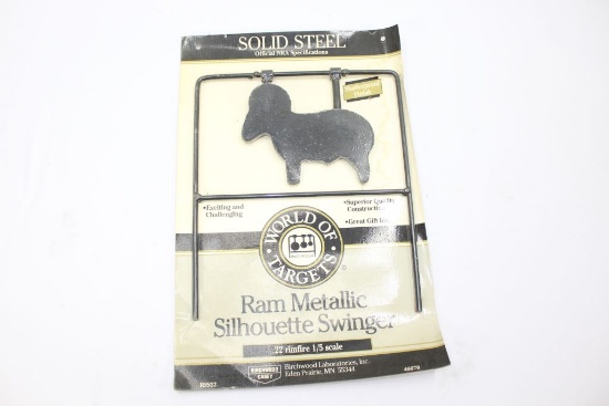 Ram Metallic Silhouette Swinger Target