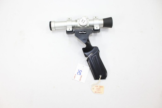 Grip mounted scope mount for S&W M52 (zero) #55451 With Oakshore electronic sights Inc ultra dot