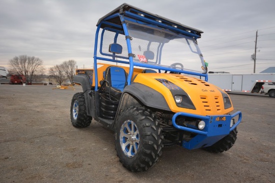 2008 Cub Cadet Side x Side, Tilt Bed, 2 Bucket Seats, Good Tires, Good Paint, Top and Windshield, Mo