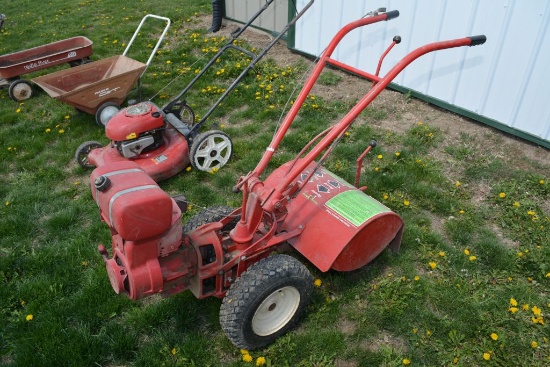 Troy-Bilt Rear Tine Tiller, good shape, Tecumseh engine, new drive belts