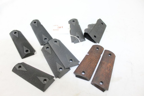 1911 grips, various wood and plastic