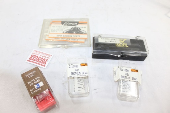 Shotgun sight beads - Misc. sizes & shotgun sight installer