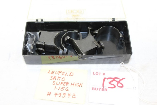 Leupold Sako Super High Rings, 1"
