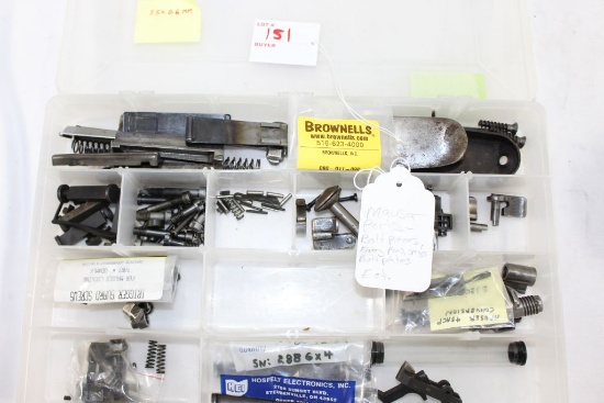 Miscellaneous Mauser Parts in Container