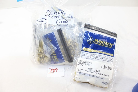 .25 ACP Magtech New Brass, stc 1000 cases