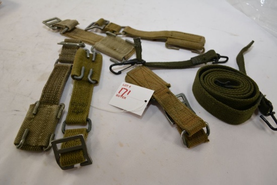 Pistol Belt Hangers 5ea (olive drab)