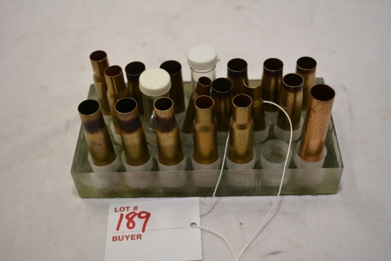 10.4X47R Vetterli Case Fomrings shell display