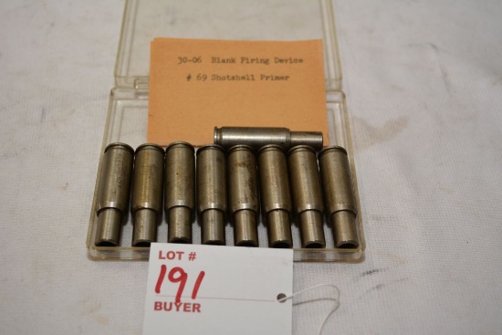 .30-06 blank firing Device #69 shotshell Primer