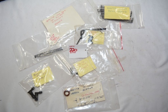 Beretta gun parts safety recoil spring recoil buffer
