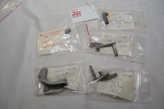AMT gun parts extractor slide stop safety lock grip safety magazine catch