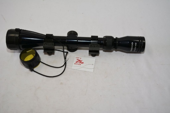 Tesco 3x9x40 with 22 mount rings